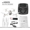 H502S hubsan x4 fpv 6axis pro quadcopter transmisor de 5.8ghz 720P quadcopter